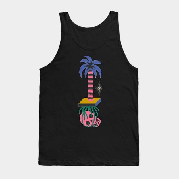 skull bonsay coconut Tank Top by ORETORETAN